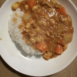 大豆トマトカレー